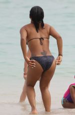 CHRISTINA MILIAN in Bikini at a Beach in Miami 01/03/2016
