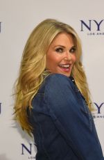 CHRISTINE BRINKLEY at NYDJ 2016 Fit To Be Campaign Launch in New York 01/28/2016