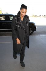 CIARA Arrives at LAX Airport in Los Angeles 01/08/2016