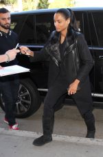 CIARA Arrives at LAX Airport in Los Angeles 01/08/2016