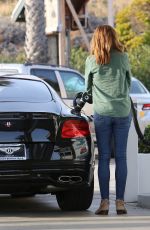 CINDY CRAWFORD at a Gas Station in Malibu 01/14/2016