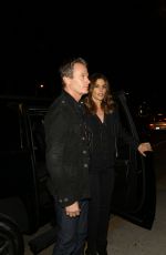 CINDY CRAWFORD Night Out in Hollywood 01/23/2016