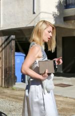 CLAIRE DANES Leaves a Friends House in Santa Monica 01/08/2016