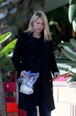 CLAIRE DANES Visiting Her Father in Venice Beach 01/13/2016