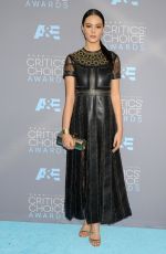 COURTNEY EATON at Critics’s Choice Awards 2016 in Santa Monica 01/17/2016