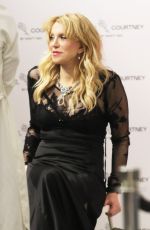 COURTNEY LOVE at Nasty Gal on Melrose Ave 01/14/2016