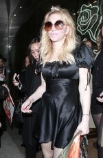 COURTNEY LOVE Laves Nasty Gal in West Hollywood 01/13/2016