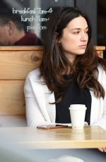 CRYSTAL REED Out for Coffee in Los Angeles 01/12/2016