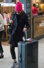 DAISY EIDLEY at Heathrow Airport in London 01/10/2016