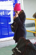 DAISY EIDLEY at Heathrow Airport in London 01/10/2016