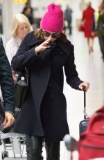 DAISY EIDLEY at Heathrow Airport in London 01/10/2016