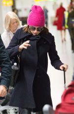 DAISY EIDLEY at Heathrow Airport in London 01/10/2016