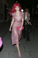 DAISY LOWE Arrives at His Birthday Party in London 0129/2016