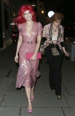 DAISY LOWE Arrives at His Birthday Party in London 0129/2016
