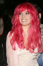 DAISY LOWE at Tape Nightclub in London 01/30/2016