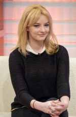 DAKOTA BLUE RICHARDS at Good Morning Britain in London 01/15/2016