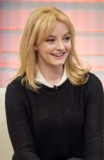 DAKOTA BLUE RICHARDS at Good Morning Britain in London 01/15/2016