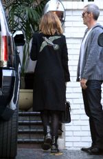 DAKOTA JOHNSON Arrives at Chateau Marmont in Los Angeles 01/26/2016