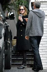 DAKOTA JOHNSON Arrives at Chateau Marmont in Los Angeles 01/26/2016