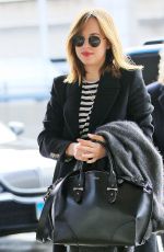 DAKOTA JOHNSON at JFK Airport in New York 01/16/2016