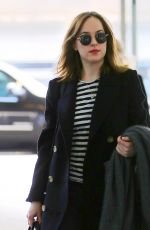 DAKOTA JOHNSON at JFK Airport in New York 01/16/2016