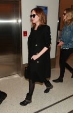 DAKOTA JOHNSON at Los Angeles International Airport 01/26/2016