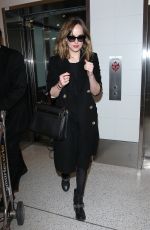 DAKOTA JOHNSON at Los Angeles International Airport 01/26/2016