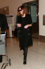 DAKOTA JOHNSON at Los Angeles International Airport 01/26/2016