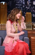 DAKOTA JOHNSON at Tonight Show Starring Jimmy Fallon in New York 01/20/2016