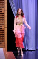 DAKOTA JOHNSON at Tonight Show Starring Jimmy Fallon in New York 01/20/2016