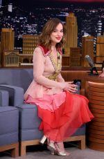 DAKOTA JOHNSON at Tonight Show Starring Jimmy Fallon in New York 01/20/2016