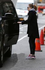 DAKOTA JOHNSON Heading to a Gym in New York 01/22/2013