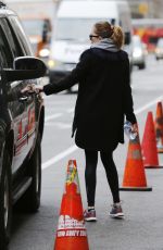 DAKOTA JOHNSON Heading to a Gym in New York 01/22/2013