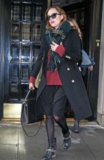 DAKOTA JOHNSON Leaves Her Apartment in New York 01/26/2016
