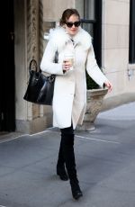 DAKOTA JOHNSON Out in New York 01/20/2016