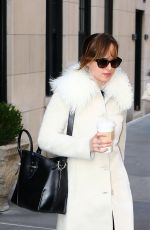 DAKOTA JOHNSON Out in New York 01/20/2016