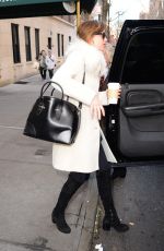 DAKOTA JOHNSON Out in New York 01/20/2016