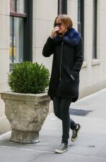 DAKOTA JOHNSON Out in New York 01/22/2016