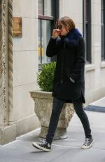 DAKOTA JOHNSON Out in New York 01/22/2016