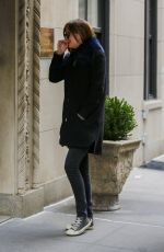 DAKOTA JOHNSON Out in New York 01/22/2016