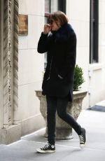 DAKOTA JOHNSON Out in New York 01/22/2016