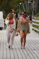 DANIELLE ARMSTRONG in Red bBikini in Miami 01/03/2016