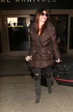 DANIELLE VASINOVA Arrives at LAX Airport in Los Angeles 01/08/2016