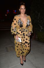 DASCHA POLANCO Leaves LA Film Critics Party in Hollywood 01/16/2016