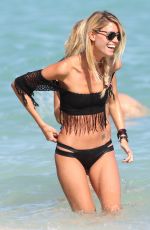 DASHIL HERNANDEZ in Bikini on the Beach in Miami 01/16/2016