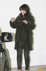DAVINA MCCALL Leaves ITV Studios in Lonodn 01/08/2016