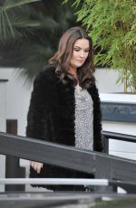 DEBBIE RUSH Leaves ITV Studios in London 01/21/2016