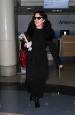DEBI MAZAR at LAX Airport in Los Angeles 01/07/2016