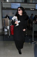 DEBI MAZAR at LAX Airport in Los Angeles 01/07/2016