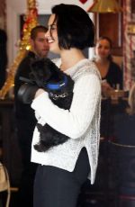 DEMI LOVATO and Nick Jonas Out in Los Angeles 01/27/2016